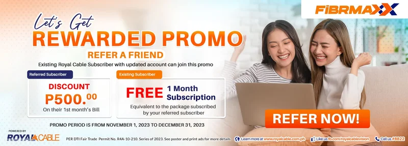 Refer a Friend & Agent Program: Earn up to ₱50,000 Weekly Passive Income